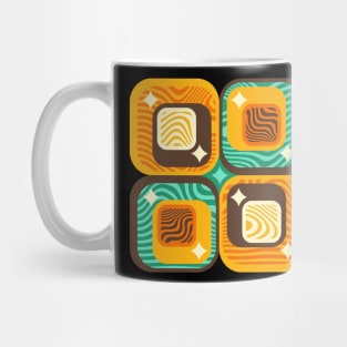 70's Tiger Stripe Abstract Mug